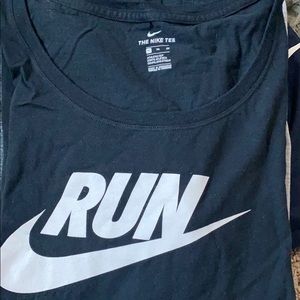 The Nike tee “run”